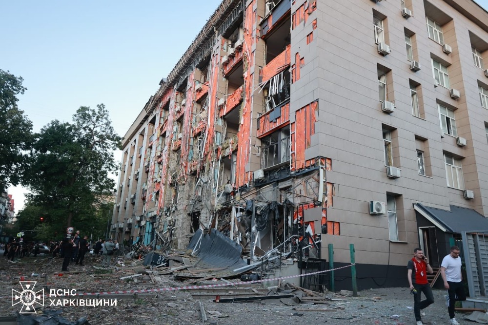 Kharkiv destruction 2024