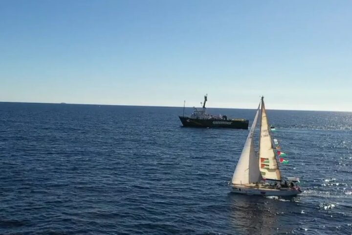 Brodovi u flotili prema Gazi