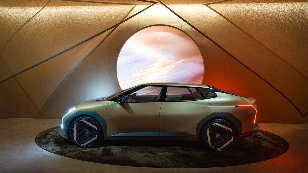 kia sedan concept at milan design week