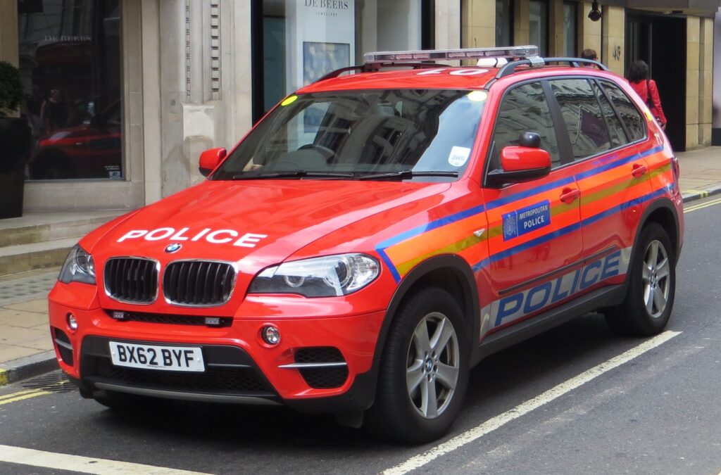 Policijski automobil Metropolitan Police u Londonu