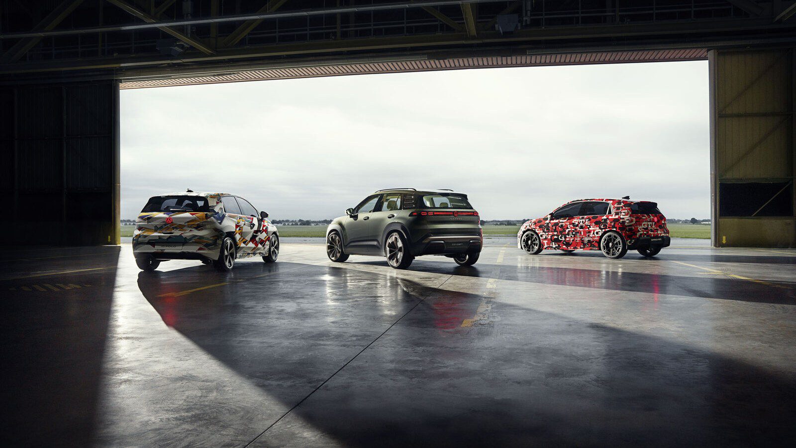 ID. Polo, ID. CROSS Concept and ID. Polo GTI