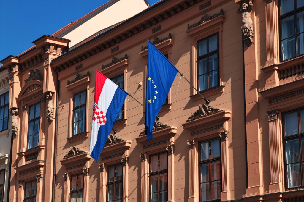 Zgrada Hrvatskog sabora u Zagrebu