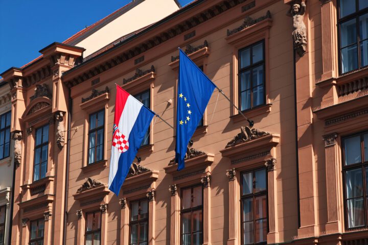 Zgrada Hrvatskog sabora u Zagrebu