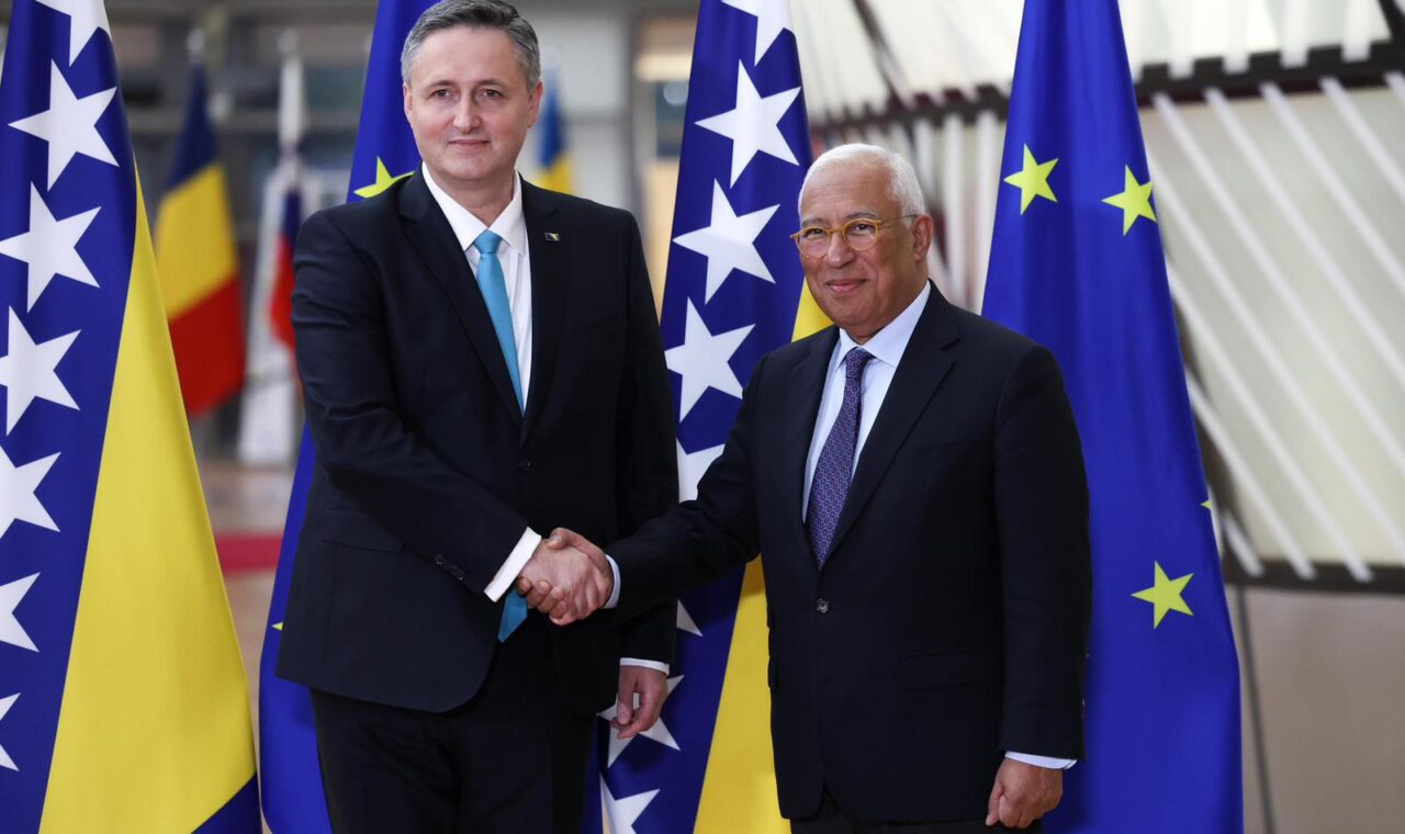 Članovi Predsjedništva BiH na sastanku