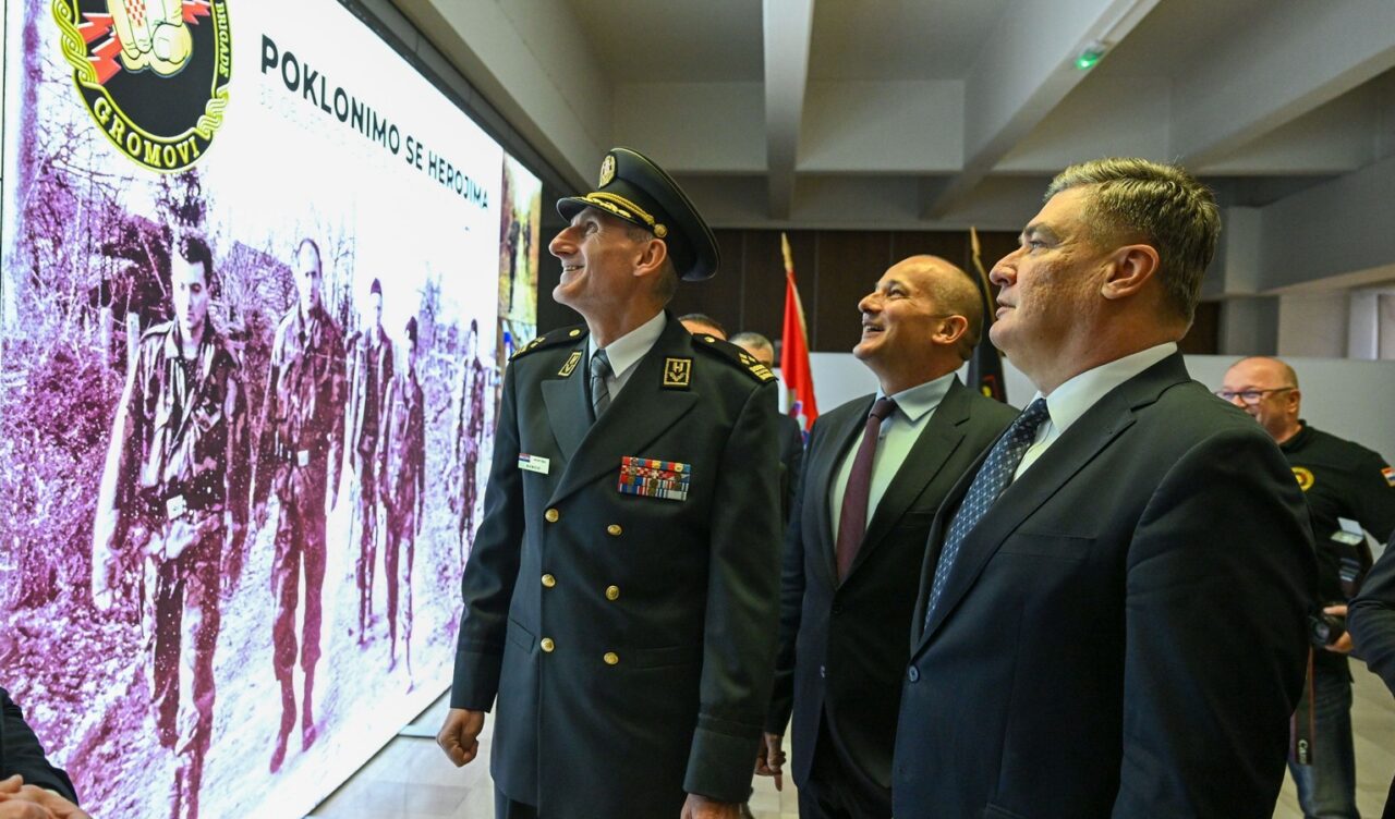 Milanović na obljetnici osnutka Gromova: 'O svojoj sudbini i svojoj vojsci odlučujemo sami'