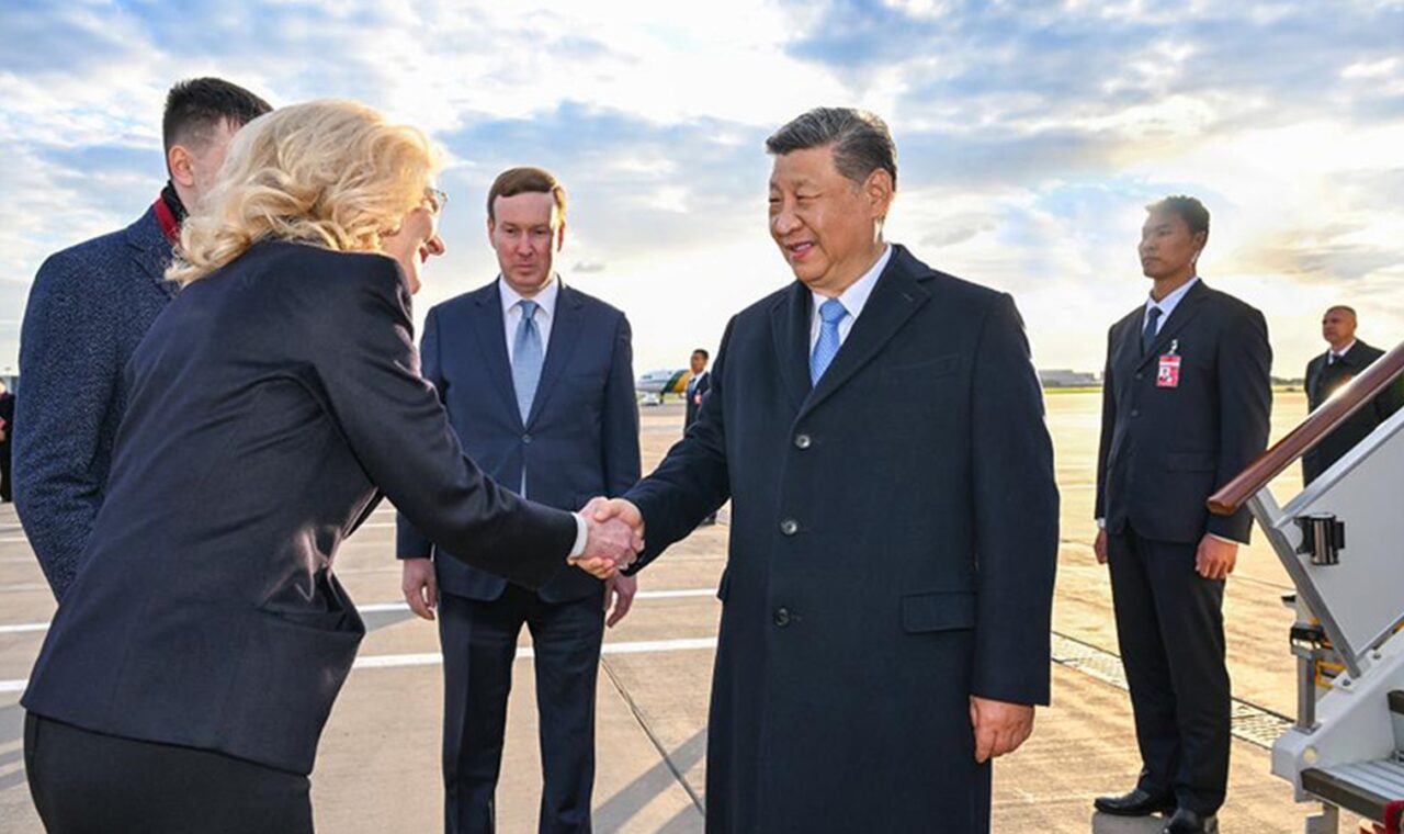 Xi Jinping i Vladimir Putin na službenom susretu.
