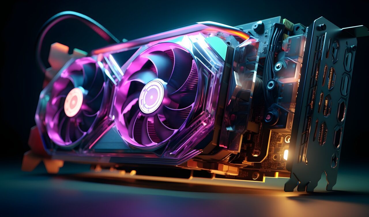 Grafička kartica s RGB osvjetljenjem.