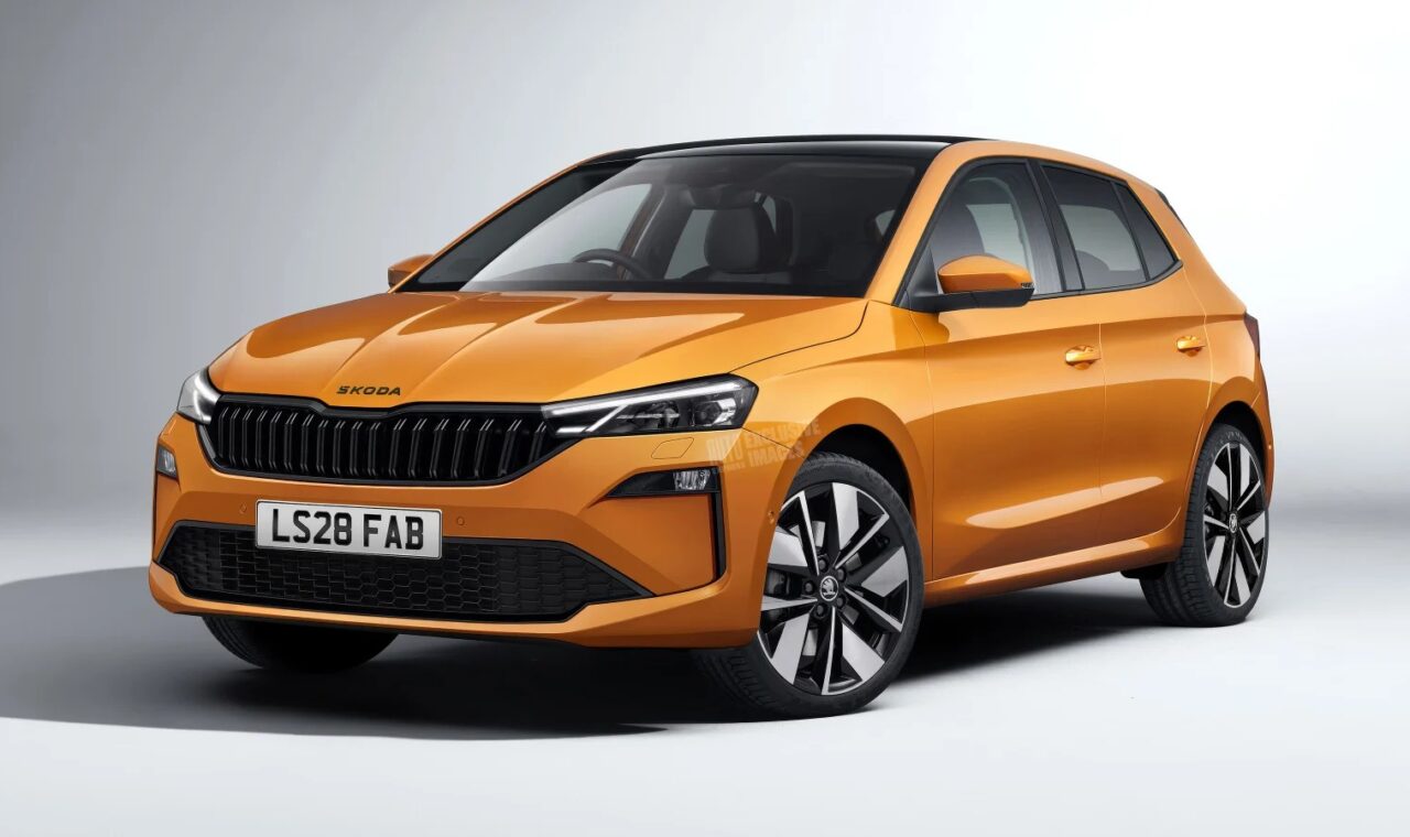 Skoda Fabia, dizajnerski prikaz.