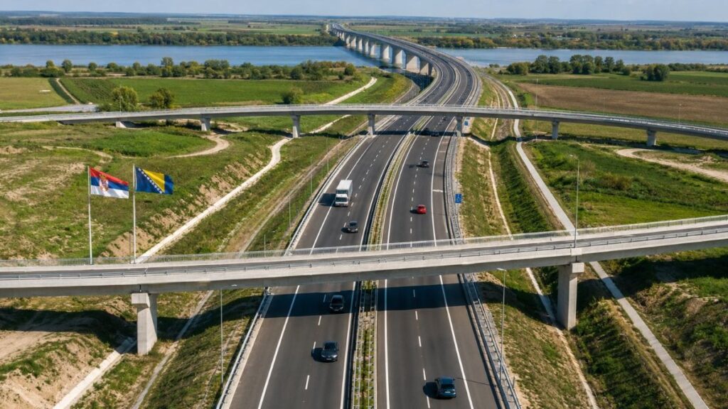 Autocesta Kuzmin – Sremska Rača u završnoj fazi, dio je pravca Beograd – Sarajevo