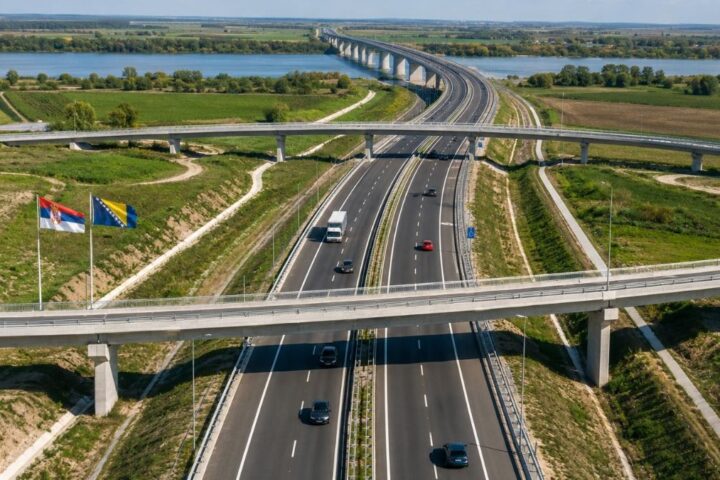Autocesta Kuzmin – Sremska Rača u završnoj fazi, dio je pravca Beograd – Sarajevo