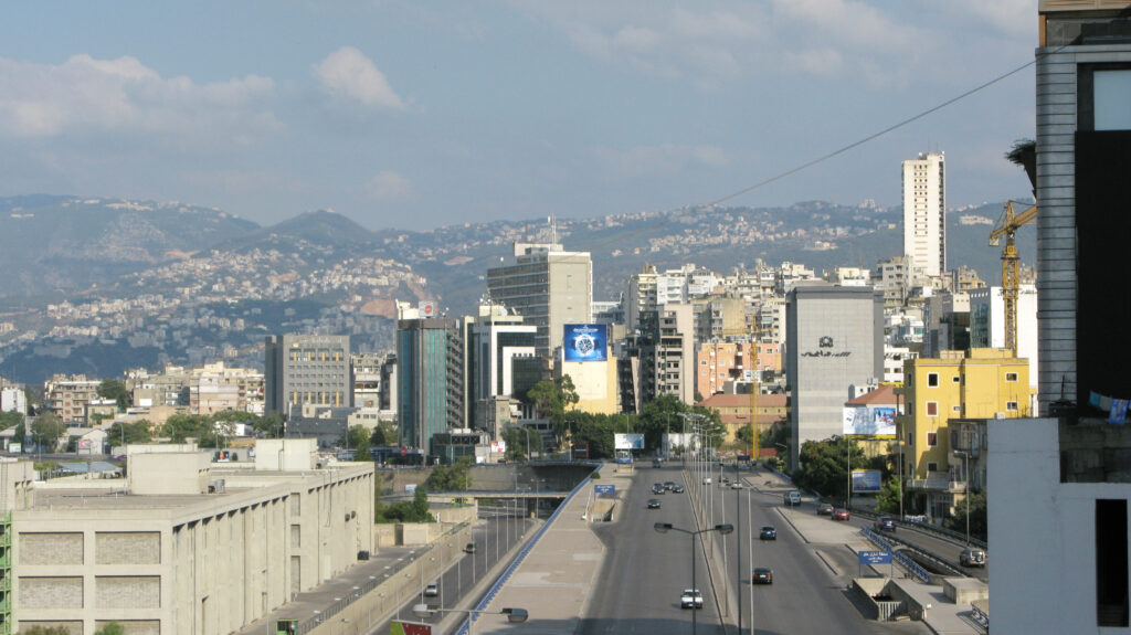 Bejrut, panorama grada, ilustracija za vijest iz Libanona