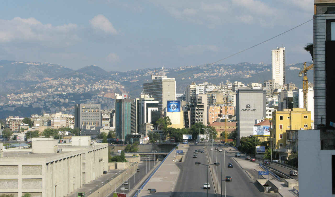 Bejrut, panorama grada, ilustracija za vijest iz Libanona