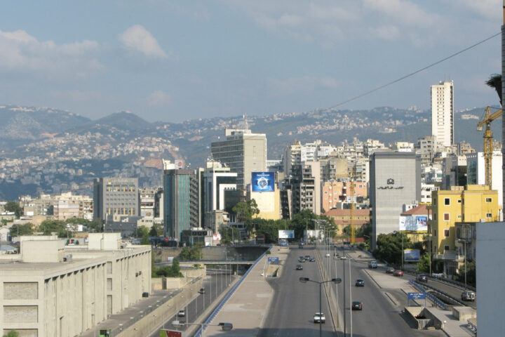 Bejrut, panorama grada, ilustracija za vijest iz Libanona