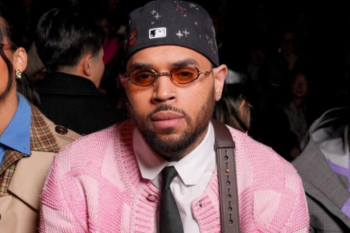 Chris Brown na reviji Louis Vuittona u Parizu