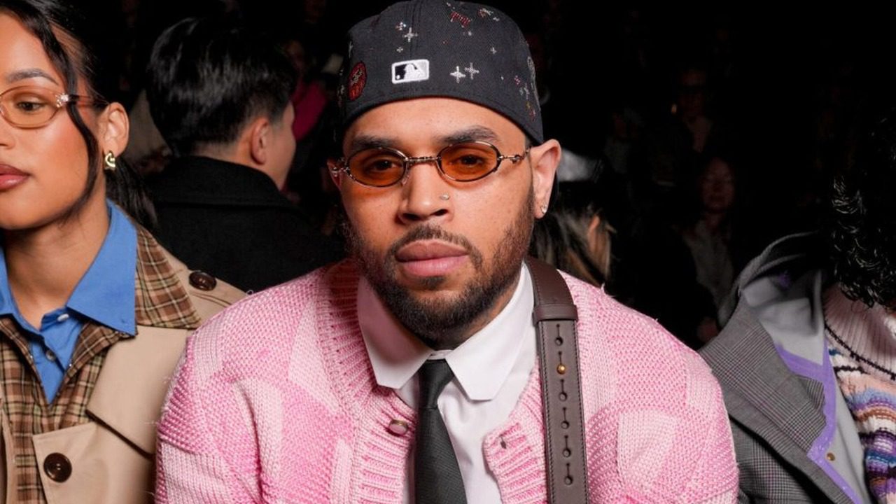 Chris Brown na reviji Louis Vuittona u Parizu