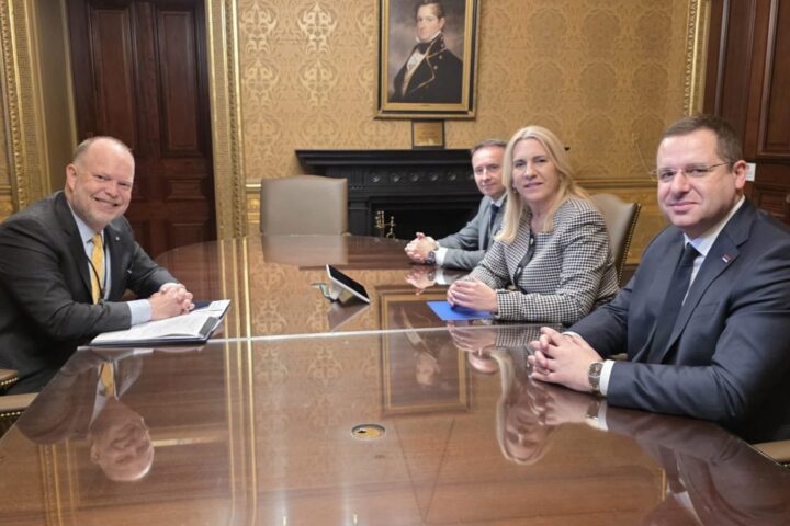 Cvijanović u Washingtonu počela posjetu susretom s Randyjem Fineom