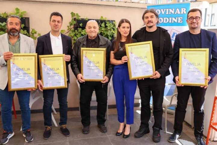 Društvo novinara BiH: Markovina novinar godine, Čerkuč nagrađen za radijsko novinarstvo