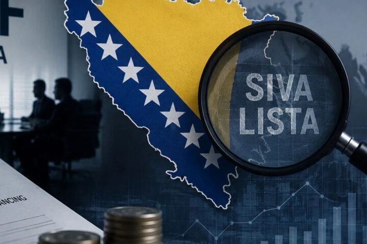 FATF/E-MENA danas odlučuje o mogućem stavljanju BiH na sivu listu