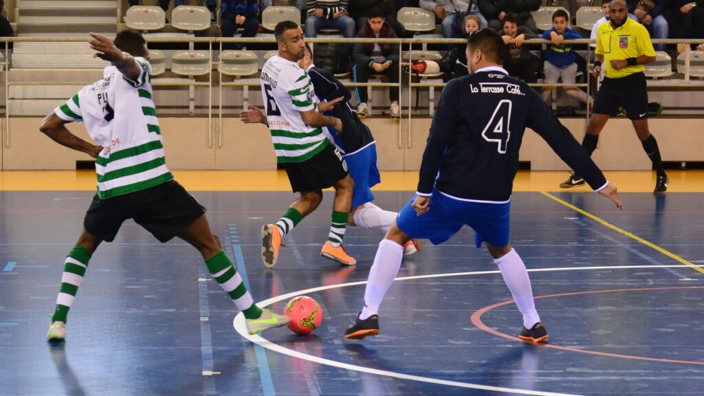 Futsal utakmica kao ilustracija doigravanja