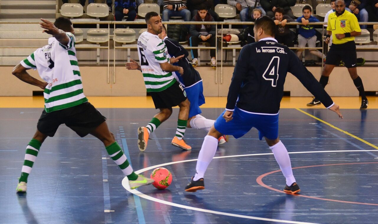 Futsal utakmica kao ilustracija doigravanja