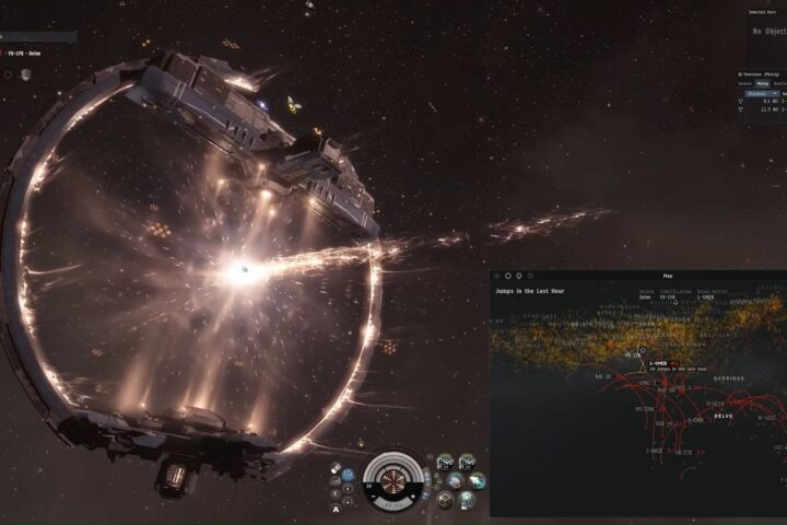 EVE Online i AI trening, ilustracija