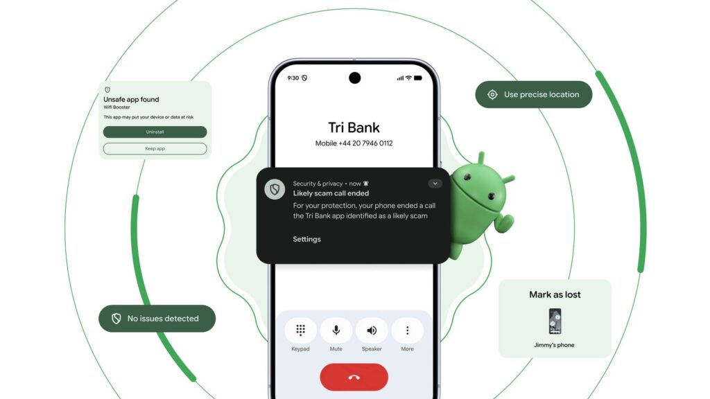 Google najavljuje nove sigurnosne alate za Android, uključujući zaštitu od prevarantskih bankovnih poziva