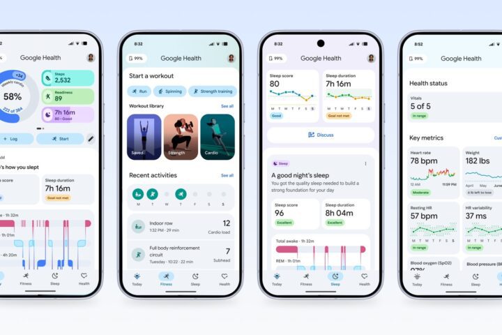 Prikaz aplikacije Google Health, ilustracija iz izvornog članka
