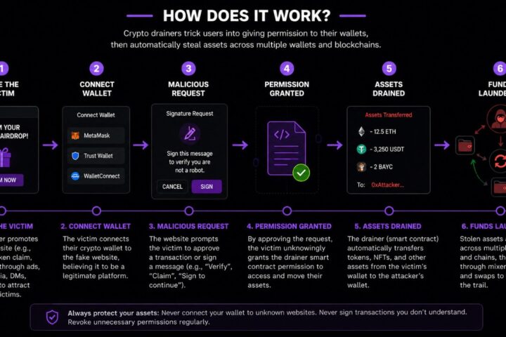Kako prepoznati crypto drainer prije nego što isprazni vaš novčanik