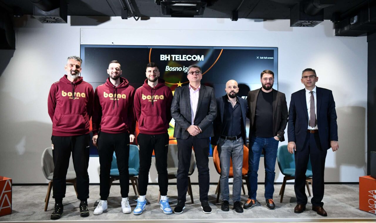 Predstavnici KK Bosne BH Telecom na konferenciji za medije