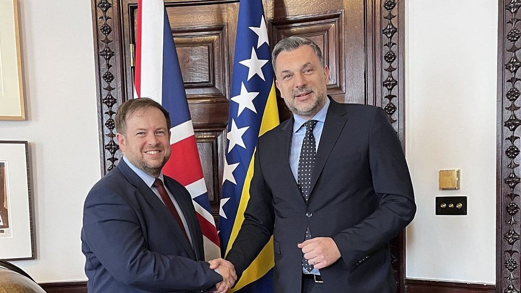 Konaković i Doughty u Londonu razgovarali o BiH, OHR-u i euroatlantskom putu