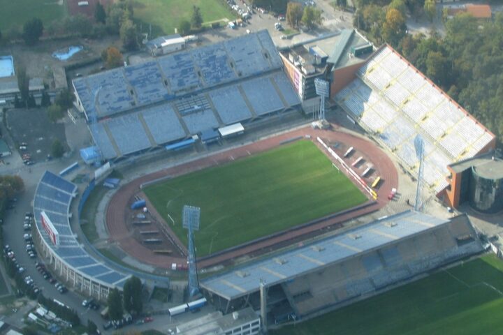 Stadion Maksimir, dom Dinama, kao ilustracija transferne priče