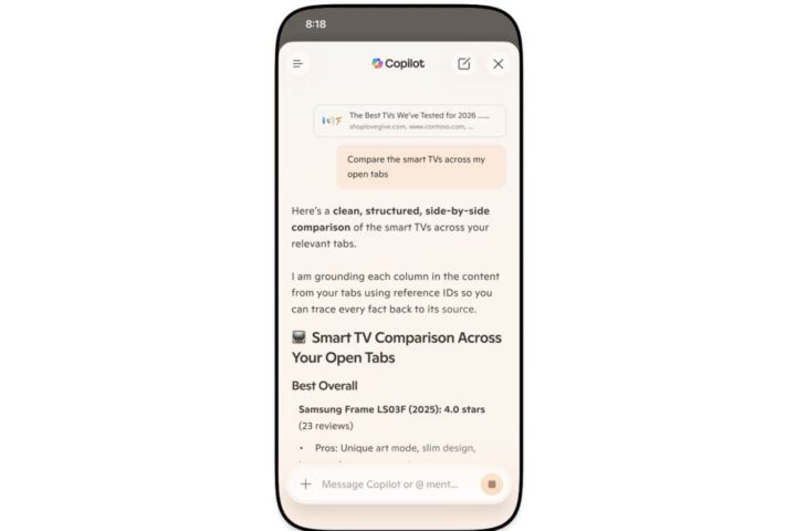 Microsoft ukida Copilot Mode na Edgeu, a njegove su značajke sada ugrađene izravno u preglednik