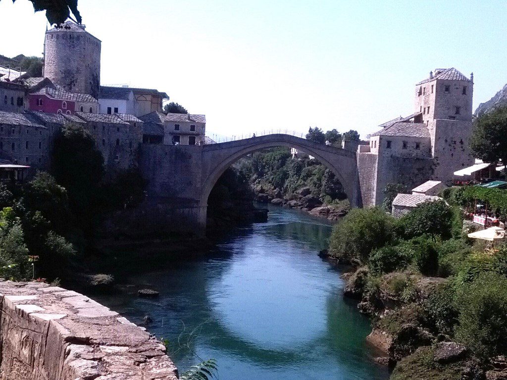 Stari most u Mostaru i stara gradska jezgra