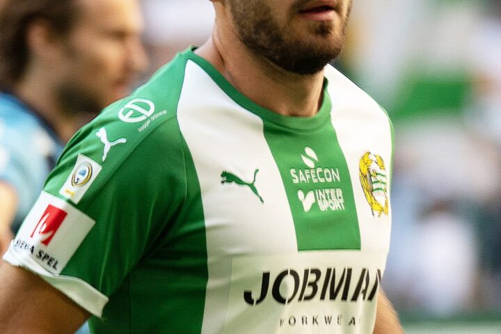 Muamer Tanković u dresu Hammarbyja kao ilustracija vijesti o tituli