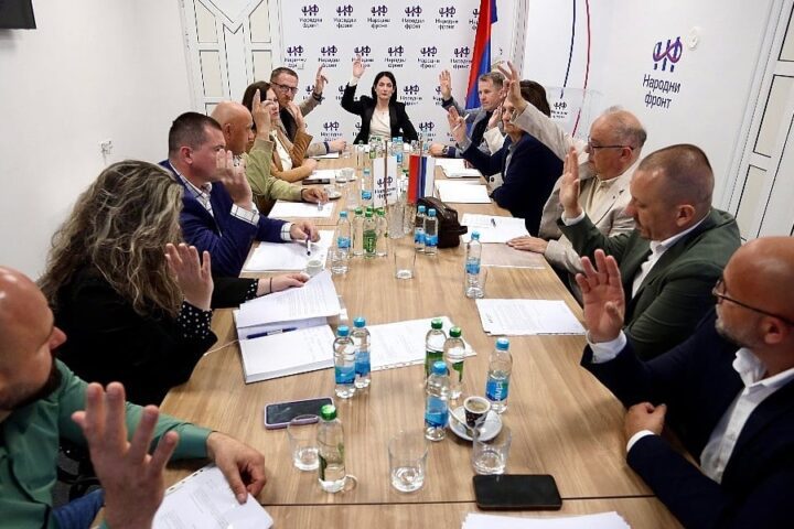 Narodni front prihvatio sporazum sa SDS-om o zajedničkom nastupu opozicije