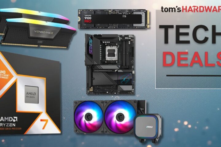 Neweggov AM5 paket s Ryzenom 7 9850X3D, Samsungovim SSD-om od 2 TB i 32 GB RAM-a košta 1.215 dolara