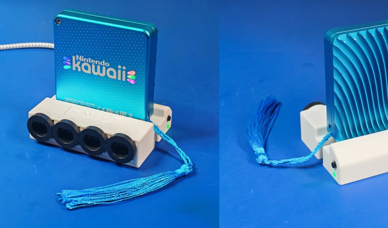 Nintendo Kawaii Wii keychain s dockom