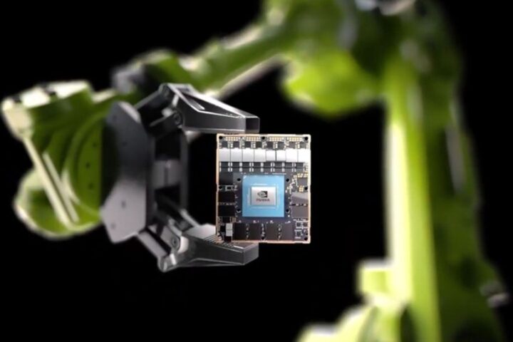 Nvidia Jetson modul kao ilustracija starijih Jetson AI procesora