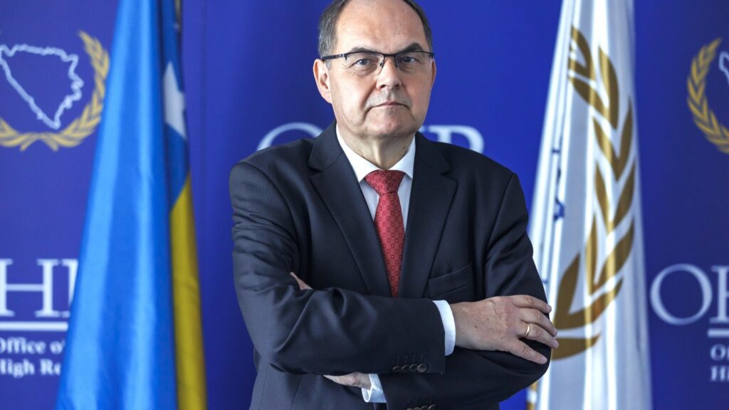 OHR potvrdio odlazak Christiana Schmidta iz BiH