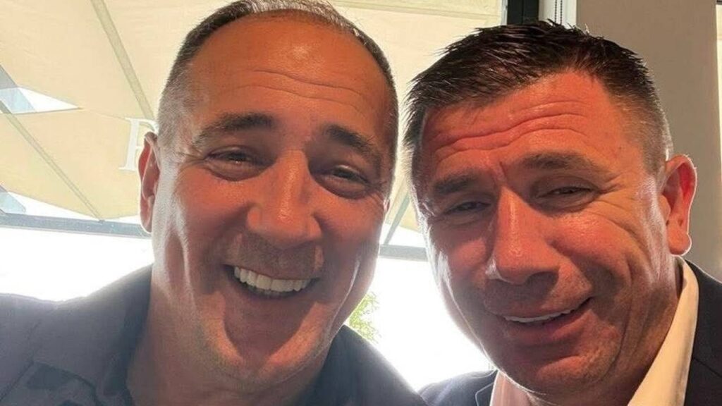 Ivica Pirić i Igor Štimac na druženju u vinariji