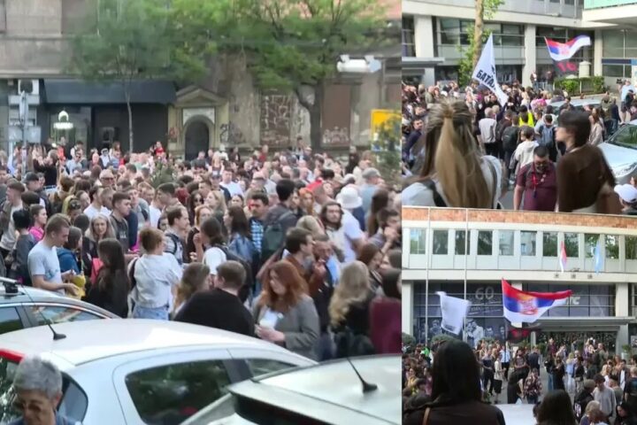 Prosvjedi studenata u Beogradu i Nišu, nakon incidenata stigle optužbe prema MUP-u i SNS-u