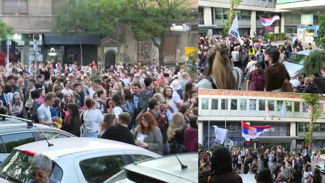 Prosvjedi studenata u Beogradu i Nišu, nakon incidenata stigle optužbe prema MUP-u i SNS-u