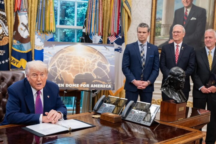 Donald Trump predstavlja Golden Dome Missile Defense System u Bijeloj ku?i