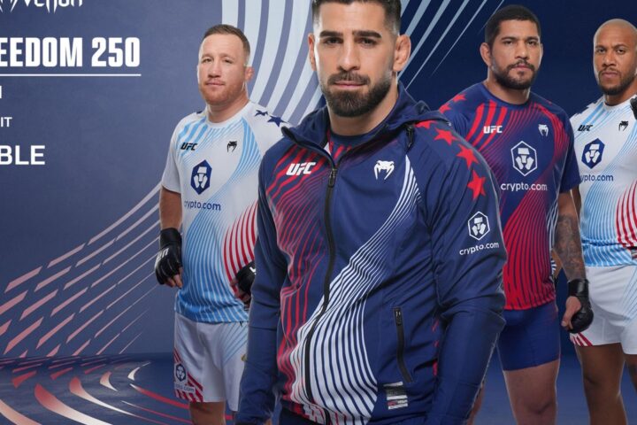 UFC Freedom 250 borbeni kompleti koje je izradio Venum