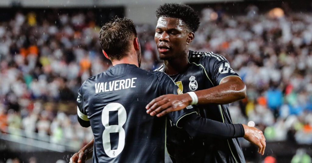 Federico Valverde i Aurelien Tchouameni u dresu Real Madrida
