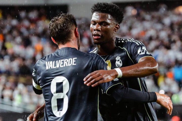 Federico Valverde i Aurelien Tchouameni u dresu Real Madrida