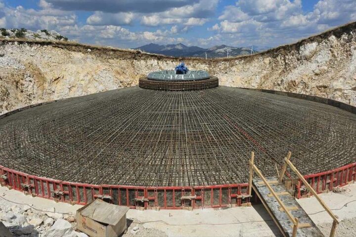 Radovi na vjetroelektrani Gvozd u Crnoj Gori