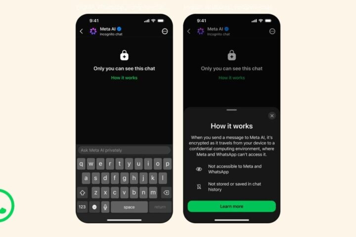 WhatsApp uvodi incognito razgovore s Meta AI-jem