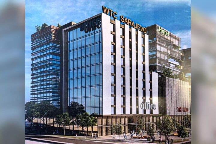 Render planiranog kompleksa World Trade Center Sarajevo