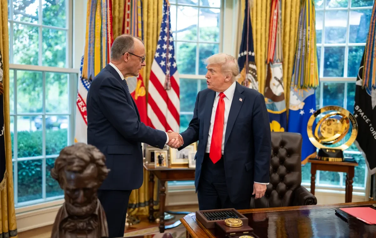 Donald Trump i Friedrich Merz u Bijeloj kući